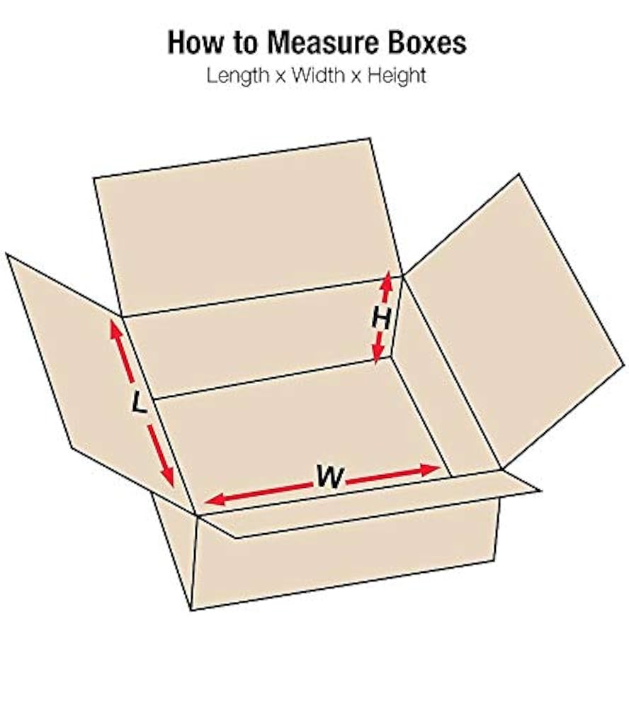 Amazon.com: Box Partners 11113 11X11X3 CORR SHIPPING BOX